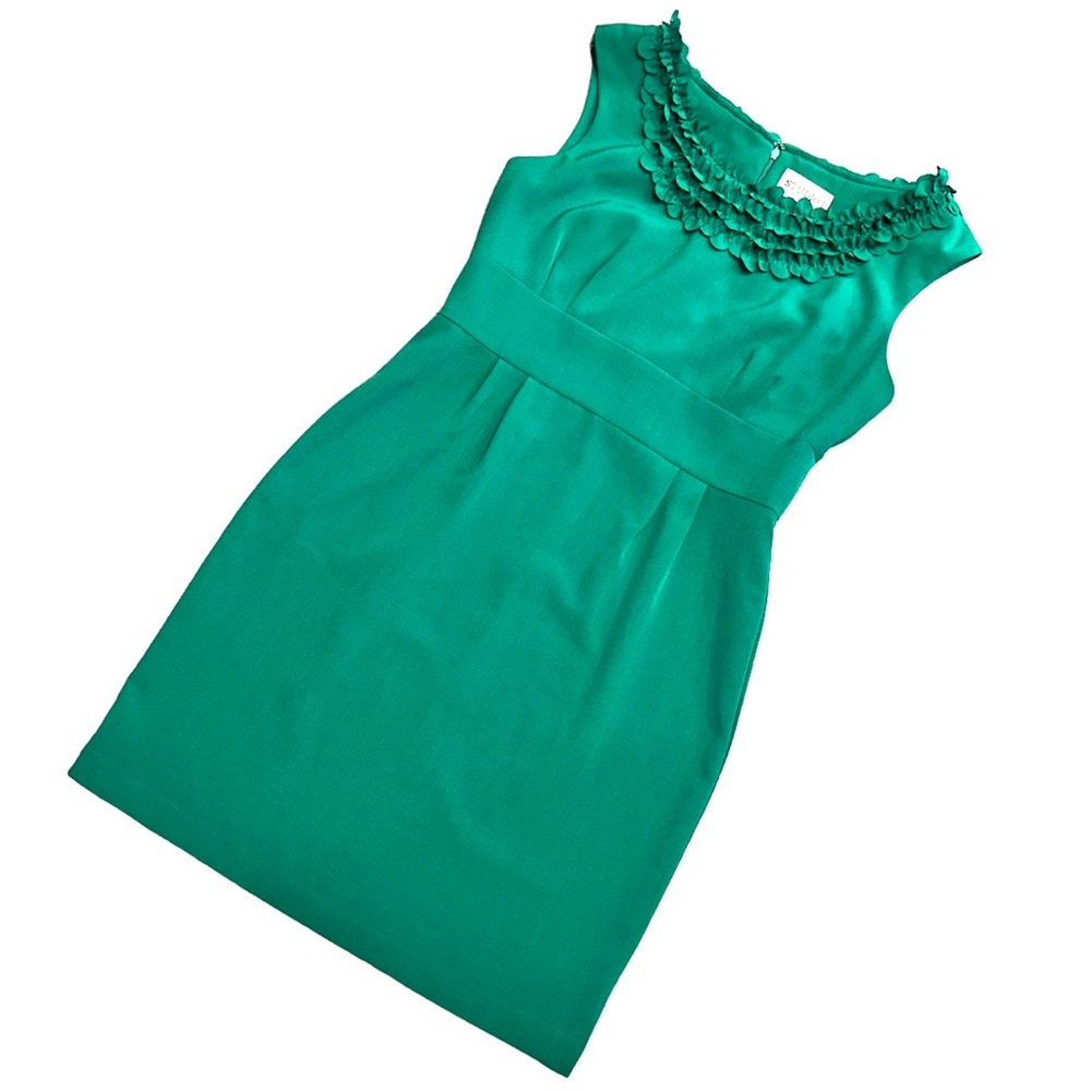 Studio 1 Kelly Green Sleeveless Sheath Dress 12